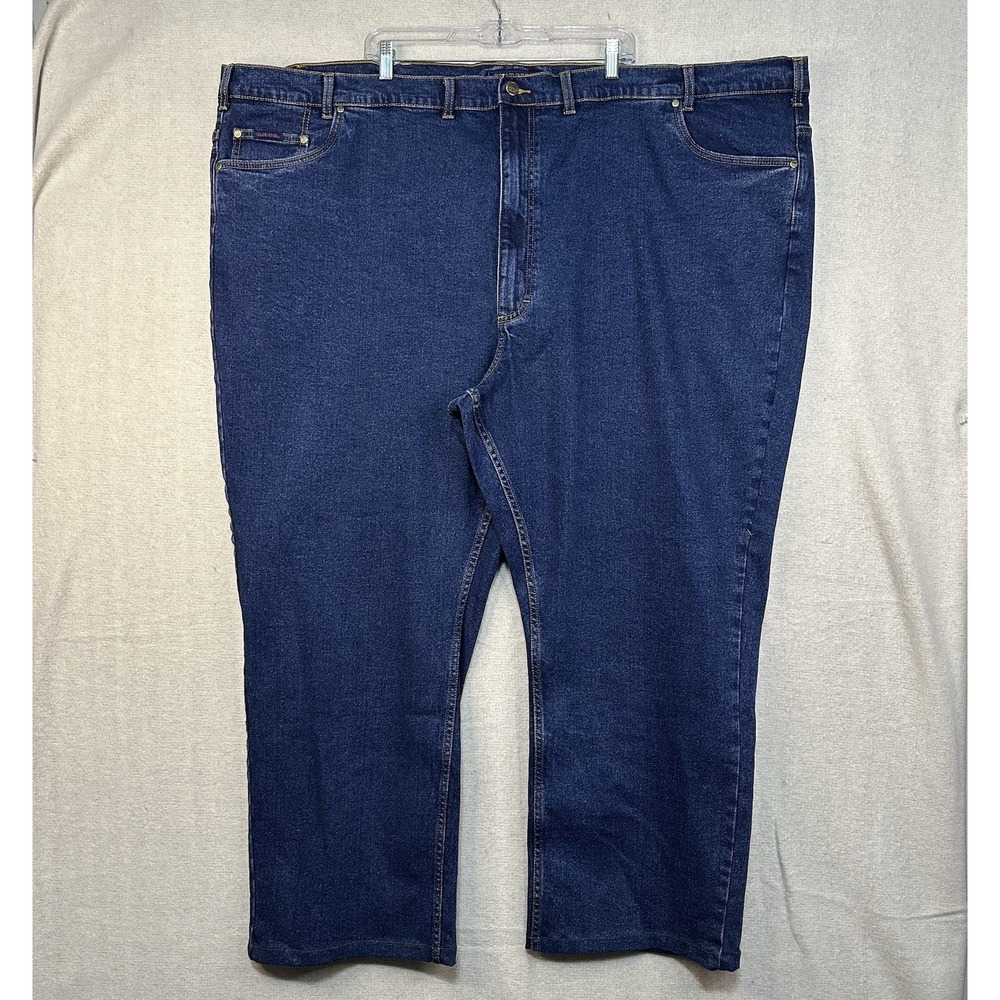 Grand River Men's Denim Jeans‎ Straight 60x32 Dark Wash